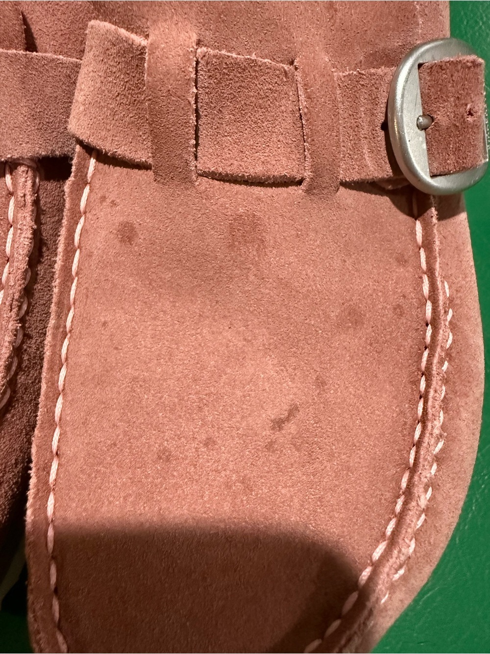 Birkenstock Suede Slides in Rose Pink size 41 - Picture 5 of 9